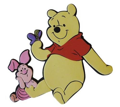 Dekoracja Disney Kubuś z Prosiaczkiemi Motyl Mała