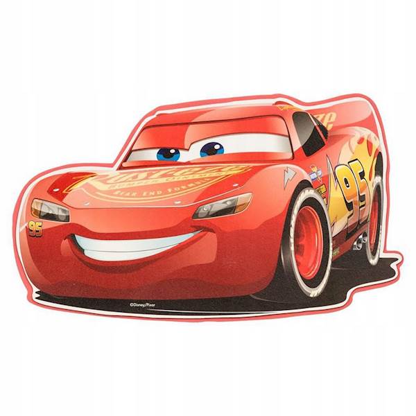 Dekoracja Disney Cars Zygzak MCQUEEN duża
