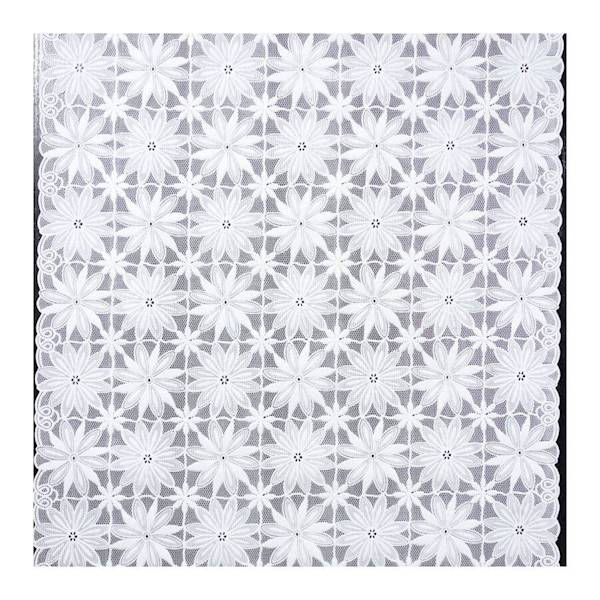 Bieżnik koronk. FL2933 Uniwerpol 50x10cm biały