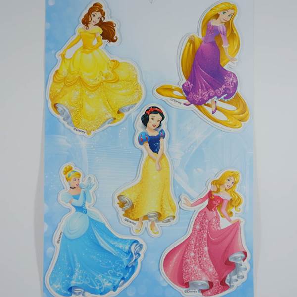 Dekoracja Disney Księżniczki  5 elementów Duża