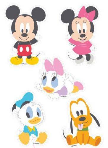 Dekoracja ścienna Disney zest.duży Mickey baby 5 e