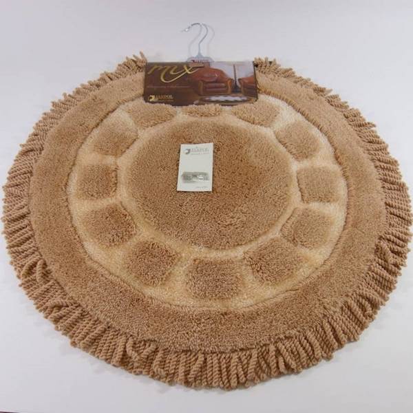 Dywanik 510116 MIX KOŁO  śr.70cm JARPOL beż-krem