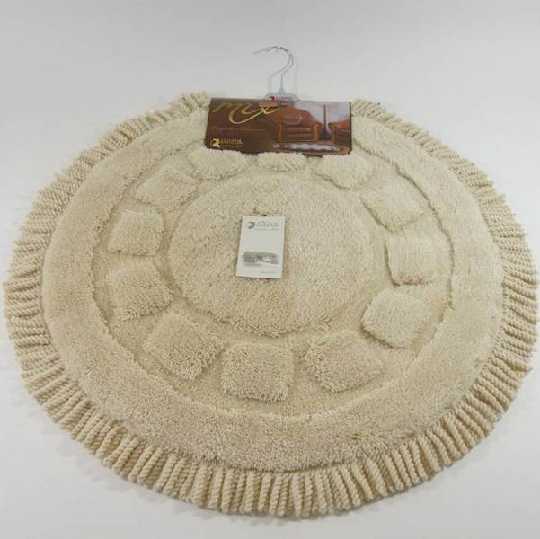 Dywanik 510118 MIX KOŁO  śr.70cm JARPOL beż jasny