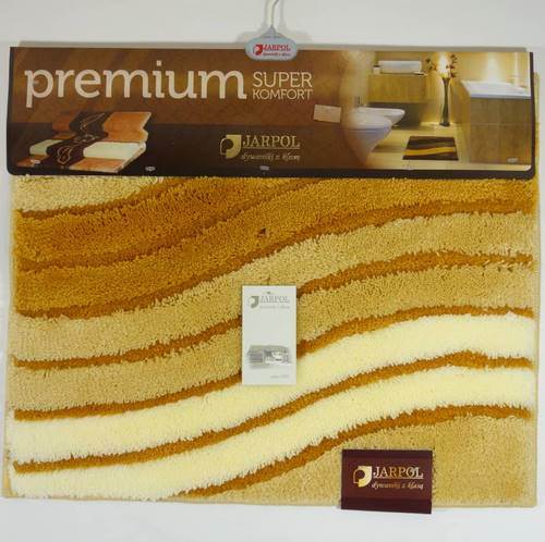 Dywanik 620109 PREMIUM 60x50 JARPOL fala piaskowy