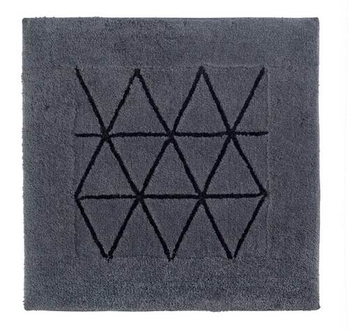 Dywanik 660403 PREMIUM 60x60 JARPOL Agadirśr.szary