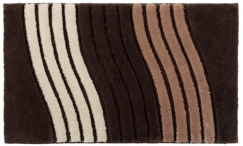 Dywanik 640110 PREMIUM 100x60 JARPOL fala brązowy