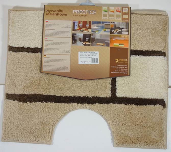 Dywaniki 110611BRBEŻ PRESTIGE 2-czkpl 100x60JARPOL