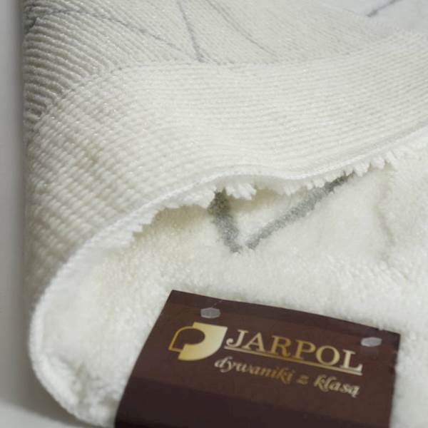 Dywanik PREMIUM  60x60 Agadir biało szaryJARPOL