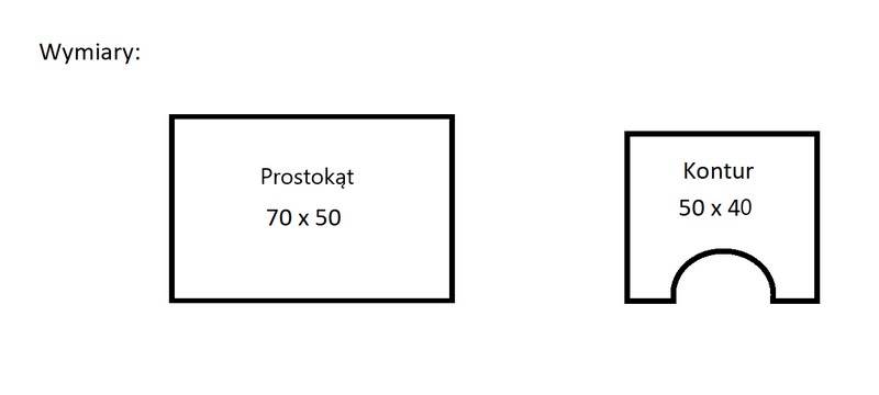 Dywaniki CLASIC-2111 Beż bawełna 2-cz.kpl 70x50