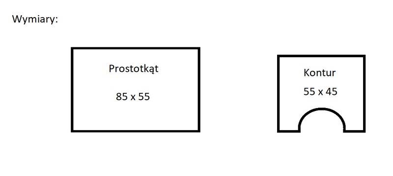 Dywaniki 2213wiśnia ZODIAK 2-cz.kpl 85x55 JARPOL