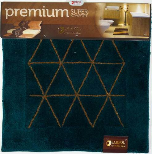 Dywanik PREMIUM Gold 60x60 Agadir zielony JARPOL