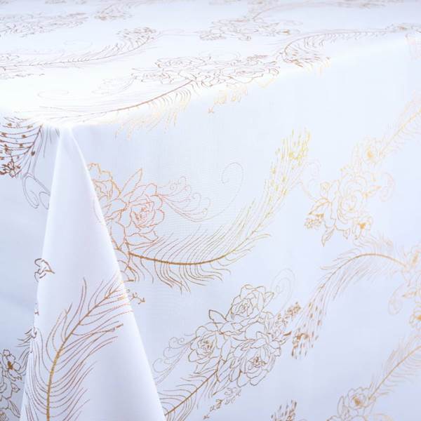 Cerata Gold piórka 140x10cm Uni SJ-011F-8057F