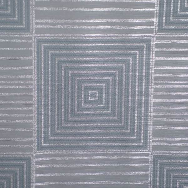 Cerata Metalic 3Dkratki sreb 140x10cmUnXN 81741B-3