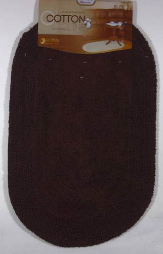 Dywanik BAWEŁN.owal brąz 80x50cm JARPOL