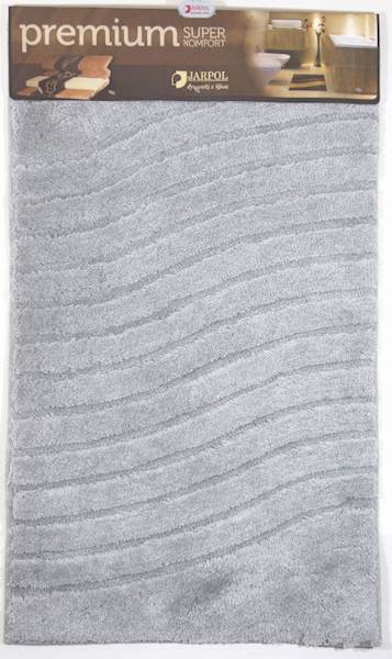 Dywanik 6401popiel PREMIUM 100x60 JARPOL fala