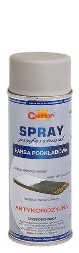 Spray Podkład Szary 7040 400ml Champion