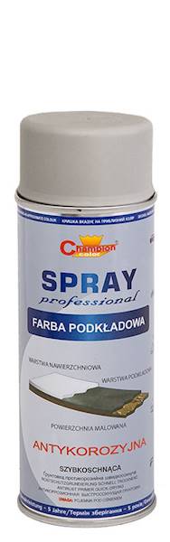Spray Podkład Szary 7040 400ml Champion