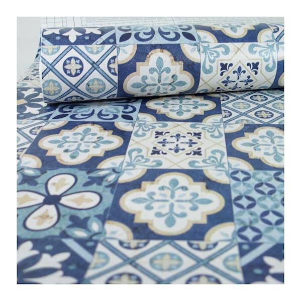 Okleina 55844 45x1m Tiles Cassablue kafelki marok.