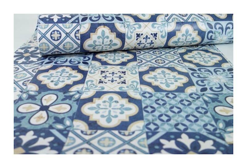 Okleina 55844 45x1m Tiles Cassablue kafelki marok.