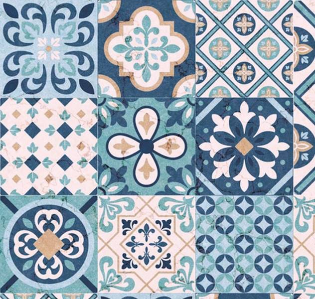 Okleina 55844 45x1m Tiles Cassablue kafelki marok.