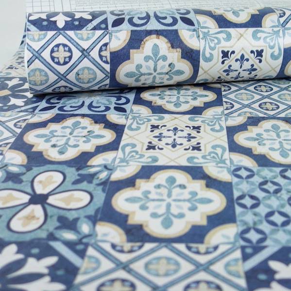 Okleina 55844 45x1m Tiles Cassablue kafelki marok.