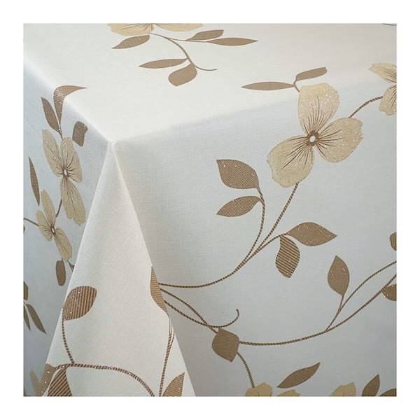 Cerata Brokat 3D brąz listki140x10cm JR 81767-1