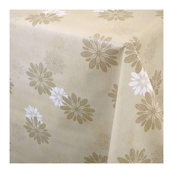 Cerata Metalic 3D kwiatki140x10cm Uni JR83151-2