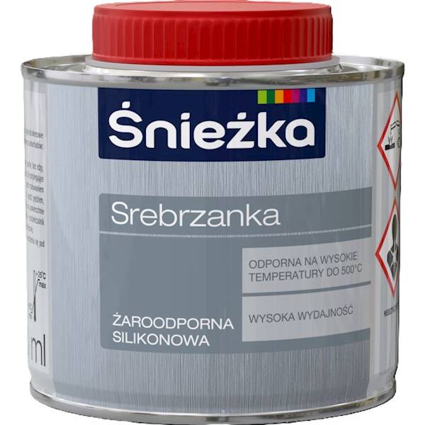 Srebrzanka żaroodporna 0,2l Śnieżka
