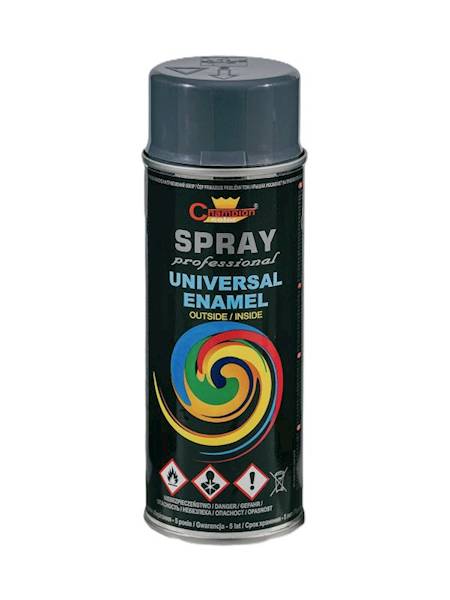Spray Uni szary ciemny 7024 400ml Champion