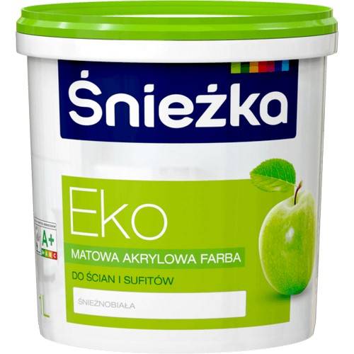 Eko-Śnieżka 10l emulsja wewn.biała