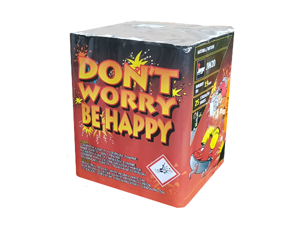 wyrzut-JW20 DON'T WORRY BE HAPPY 25sh 0.8" F2 16/1