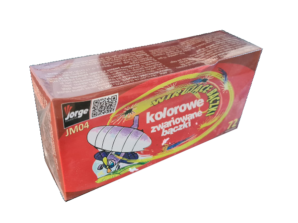 bączek-JM04 KOLOROWE ZWARIOWANE BĄCZKI F1 20/12/6