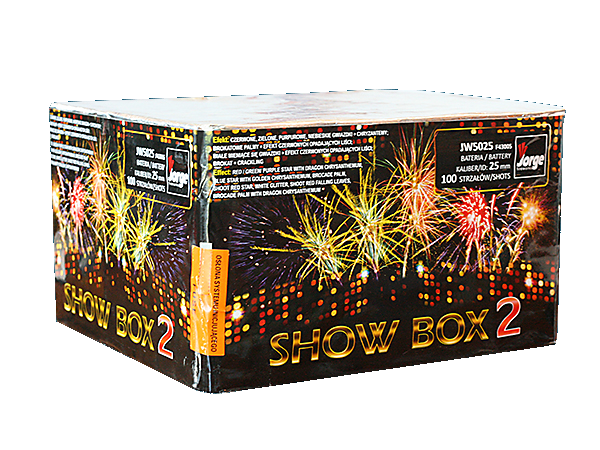 wyrzut-JW5025 SHOW BOX 2 100sh; 1" F3 2/1