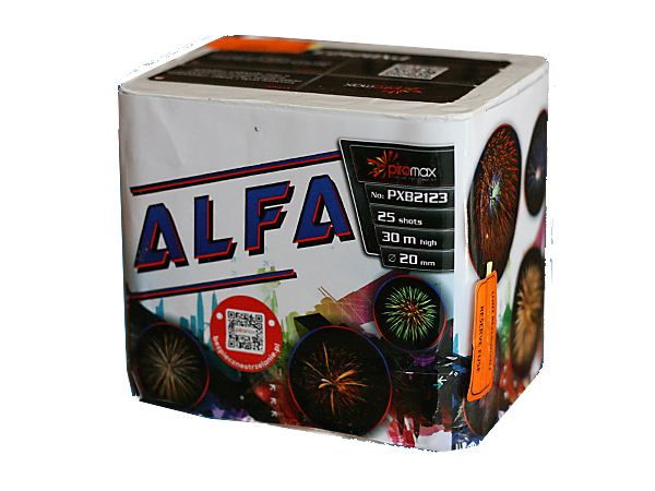 wyrzut-PXB2123 ALFA 25sh; 0.8" F2 16/1