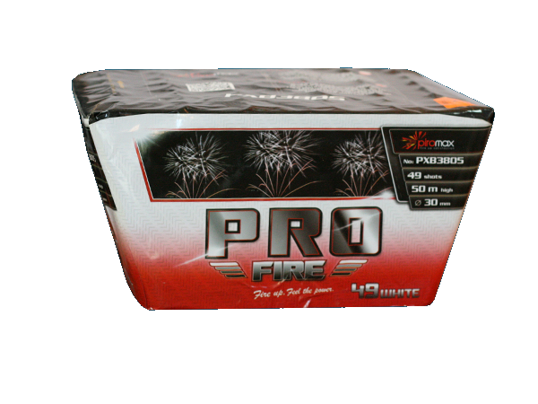 wyrzut-PXB3805 PRO-FIRE WHITE 49sh; 1.2" F3 4/1