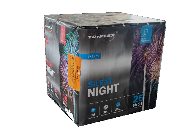 wyrzut-TXB378 SILENT NIGHT 25sh; 1.2" F2 4/1