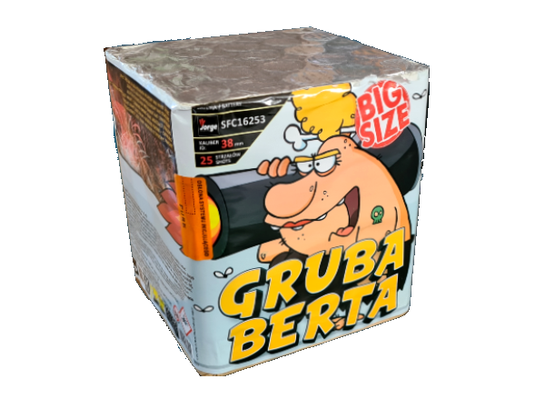 wyrzut-SFC16253 GRUBA BERTA 25sh; 1.5" F3 4/1