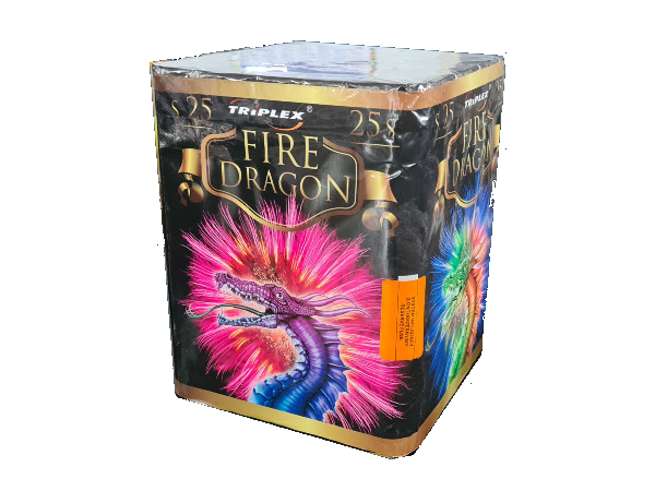 wyrzut-TXB027 FIRE DRAGON 25sh; 1.2" F2 4/1