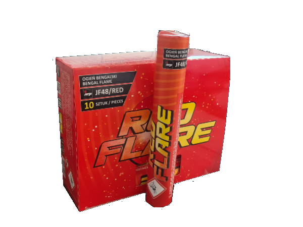 flara-JF48/RED CZERWONA F2 10/10