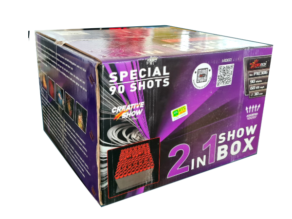 wyrzut-PXC306 2in1 SHOW BOX 90sh; 1.2" F3 1/1