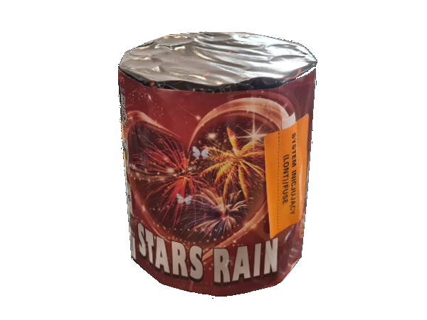 wyrzut-TXB611 STARS RAIN 10sh; 0.8" F2 18/1