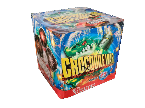 wyrzut-SFC15258 CROCODILE WAR 25sh; 1.2" F2 4/1