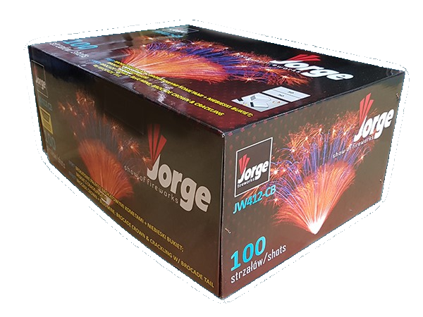 wyrzut-JW412-CB SHOW OF FIREWORKS 100sh; 1.2" F3