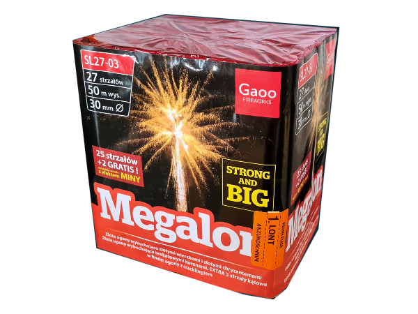 wyrzut-SL27-03 MEGALON 27sh; 1.2" F3 6/1