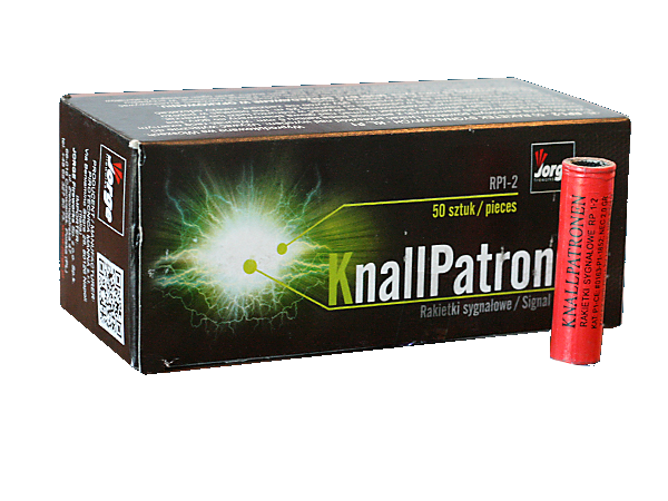 rakiety pistoletowe-RP1-2  KNALLPATRONEN P1 40/50