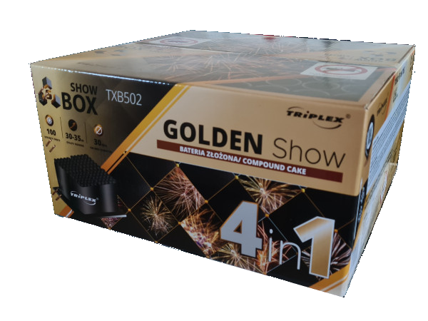 wyrzut-TXB502 GOLDEN SHOW 100sh; 1-1.2" F3 1/1