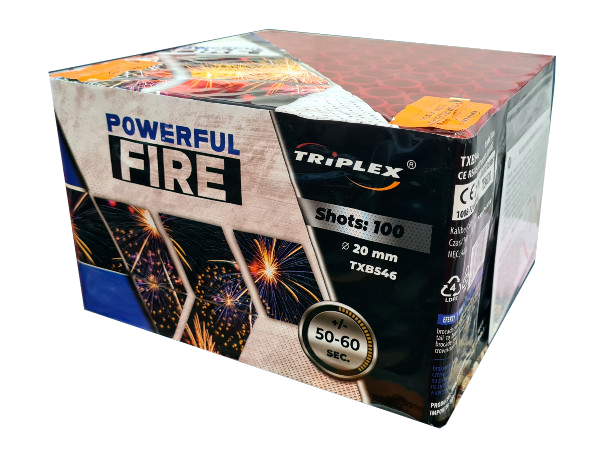 wyrzut-TXB546 POWERFUL FIRE 100sh 0.8” F2 4/1