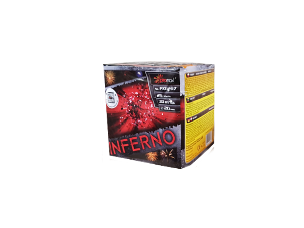 wyrzut-PXB2117 INFERNO 25sh; 0.8" F2 16/1