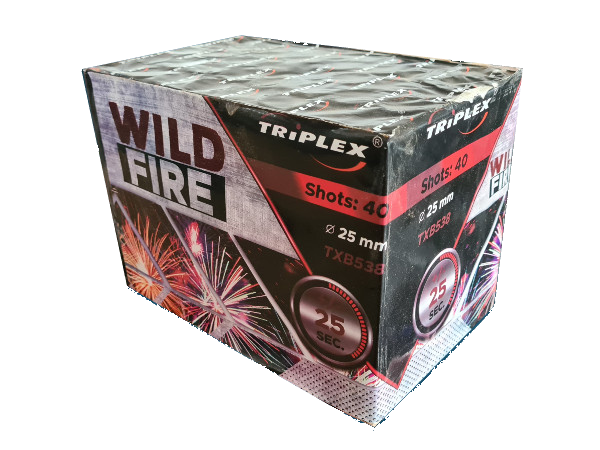 wyrzut-TXB538 WILD FIRE 40sh; 1” F2 8/1