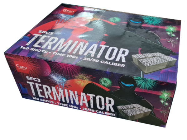 wyrzut-SFC3 TERMINATOR 140sh; 1-1.2" F2 2/1